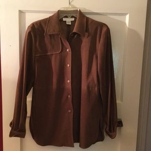 Doncaster Brown Shirt Jacket